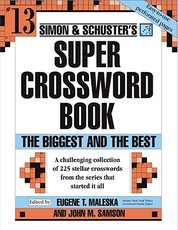 Simon & Schuster Super Crossword Puzzle Book #13