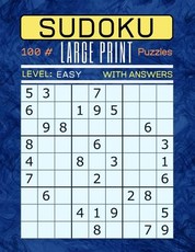 Sudoku 100 Large Print Puzzles Level Easy