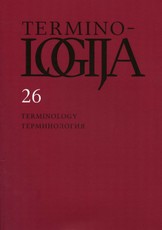 Terminologija 26