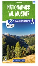 Kümmerly+Frey Wanderkarte 37 Nationalpark Val Müstair 1:40.000
