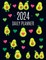 Avocado Daily Planner 2024