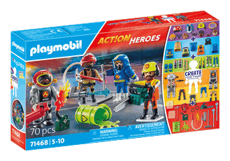 PLAYMOBIL ACTION HEROES Gelbėtojų figūrėlės 71468 PLAYMOBIL ACTION HEROES Gelbėtojų figūrėlės 71468