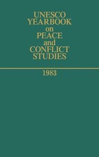 UNESCO Yearbook on Peace and Conflict Studies