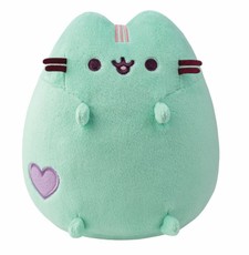 Pliušinis žaislas Pusheen, 18 cm, pastelinė mėtų spalva
