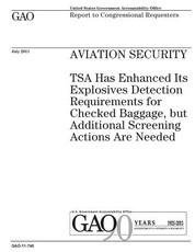 Aviation security