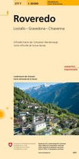 Swisstopo 1 : 50 000 Roveredo Wanderkarte