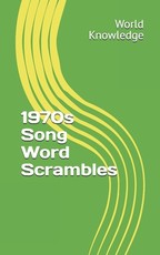 1970s Song Word Scrambles