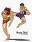 Muay Thai Coloring Book