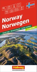 Hallwag Strassenkarte Norwegen 1:750.000