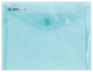 Aplankas-vokelis su spaustuku A6 žalias