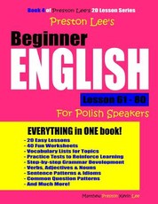 Preston Lee's Beginner English Lesson 61 - 80 for Polish Speakers