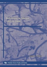 Diffusivity in Silicon 1953 to 2009