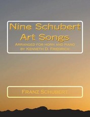 Nine Schubert Art Songs
