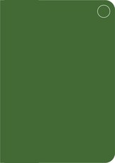 Verdant Dusk Pocket Blank Notebook