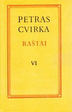 Petras Cvirka. Raštai VI tomas