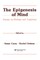 The Epigenesis of Mind