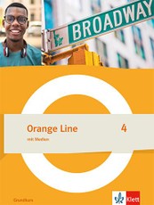 Orange Line 4 Grundkurs. Schulbuch (flexibler Einband) Klasse 8