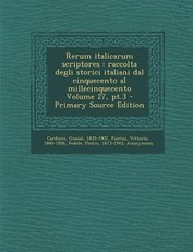 Rerum Italicarum Scriptores