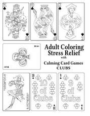 Adult Coloring Stress Relief with Calming Card Games
