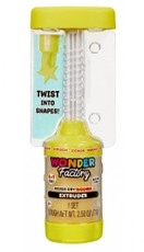 Plastikinė masė Wonder Factory Never Dry Dough, geltona