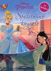 Princesė. Spalvinimo knygelė. Su lipdukais