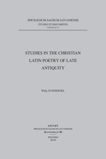 Studies in the Christian Latin Poetry of Late Antiquity