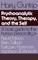 Psychoanalytic Theory, Therapy, and the Self