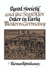 Rural Society Early Modern Ger