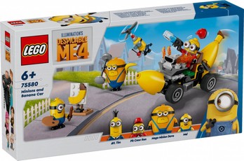 LEGO Minions 75580: Minionai ir bananų automobilis