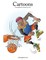 Cartoons Coloring Book for Grown-Ups 1 & 2