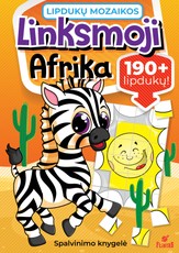 Lipdukų mozaikos. Linksmoji Afrika