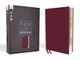 Nasb, Thinline Bible, Large Print, Bonded Leather, Burgundy, Red Letter Edition, 1995 Text, Comfort Print
