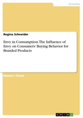 Envy in Consumption. The Influence of Envy on Consumers' Buying Behavior for Branded Products