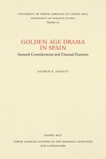 Golden Age Drama in Spain
