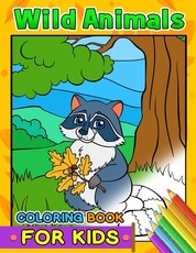 Wild Animals Coloring Books for Kids