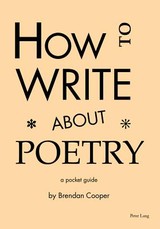 How to Write about Poetry