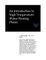 An Introduction to High Temperature Water Heating Plants