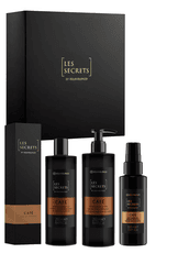Dovanų rinkinys EQUIVALENZA kvepalai Les Secrets CAFE EDP + kūno losjonas Les Secrets CAFE + dušo želė Les Secrets CAFE + plaukų dulksna Les Secrets CAFE