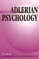 Techniques In Adlerian Psychology