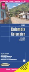 Reise Know-How Landkarte Kolumbien / Colombia 1:1.400.000