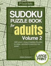 Sudoku Puzzle Book for Adults