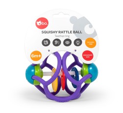 bo. Minkštas barškantis kamuoliukas