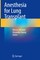 Anesthesia for Lung Transplant