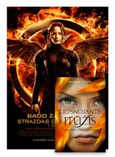 Liepsnojantis įtūžis. Trečia „Bado žaidynų“ knyga