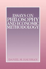 Essays on Philosophy and Economic Methodology