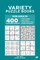 Variety Puzzle Books for Adults - 400 Hard to Master Puzzles 9x9