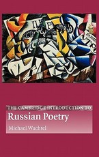 The Cambridge Introduction to Russian Poetry