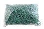 Gumytės 1kg 130mm žalios 3mm pločio