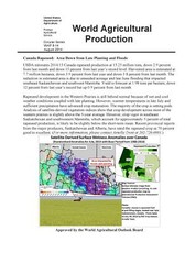 World Agricultural Production