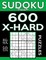 Sudoku Book 600 Extra Hard Puzzles